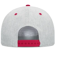 Casquette snapback de golfeur Fanatics Heather Grey St. Louis City SC Chip pour homme