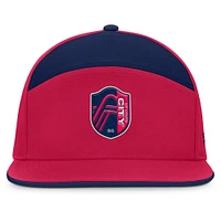 Men's Fanatics Red St. Louis City SC Mezzala Snapback Hat