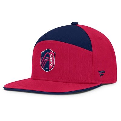 Men's Fanatics Red St. Louis City SC Mezzala Snapback Hat