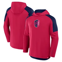 Sweat à capuche de transition Red Card St. Louis City SC pour hommes Fanatics