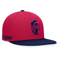Casquette snapback rouge St. Louis City SC Sitter pour homme