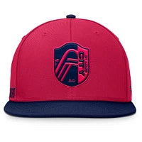 Casquette snapback rouge St. Louis City SC Sitter pour homme