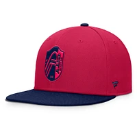 Casquette snapback rouge St. Louis City SC Sitter pour homme