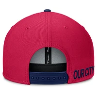 Casquette snapback rouge St. Louis City SC Sitter pour homme