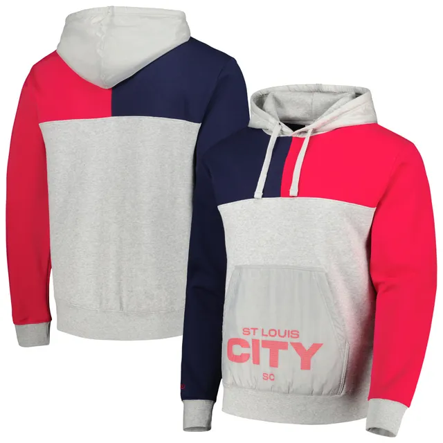 Men's Mitchell & Ness Red St. Louis Cardinals City Collection Pullover Hoodie Size: Small