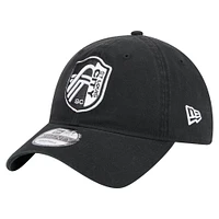 Casquette ajustable New Era noire St. Louis City SC 2025 Kickoff 9TWENTY pour homme
