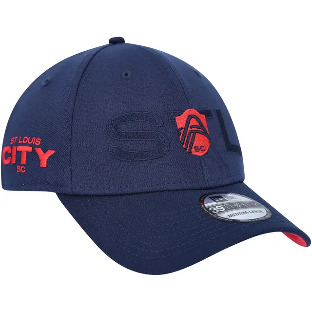 St. Louis City SC New Era Basic 9FORTY Mesh Snapback Hat - Black