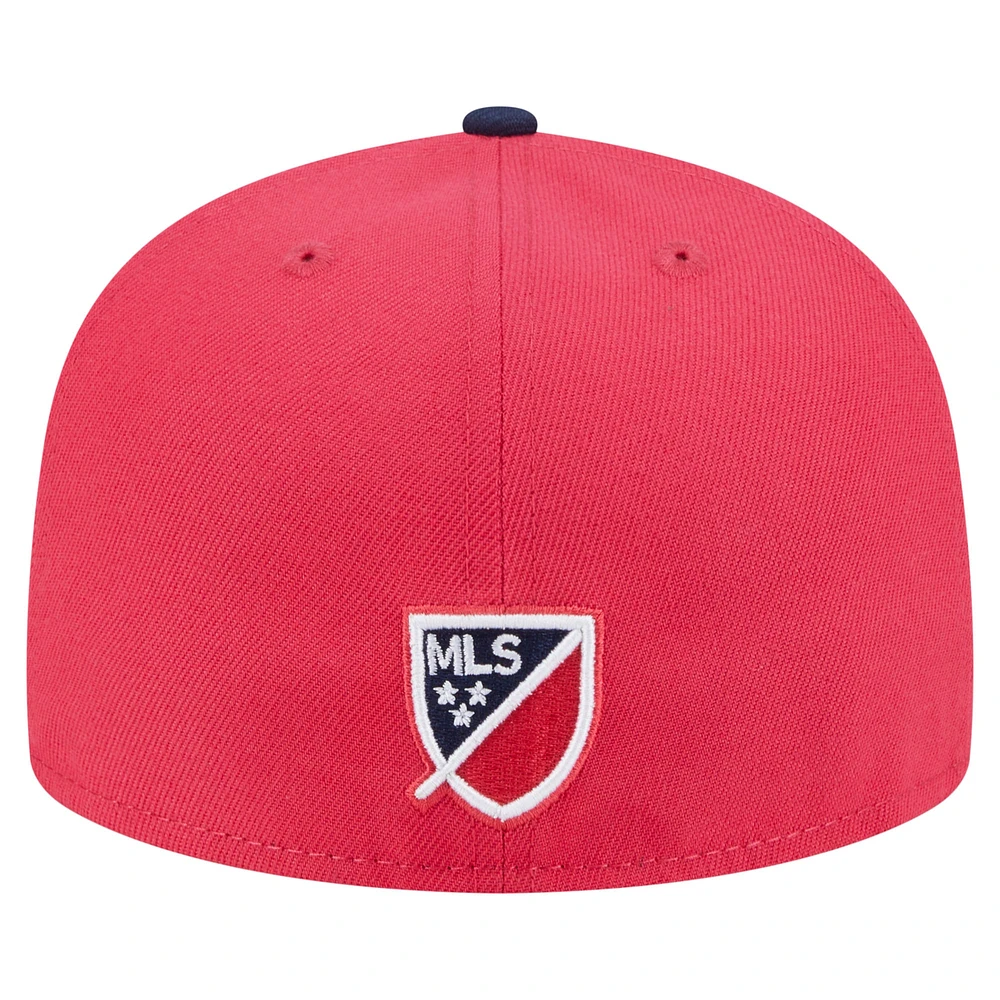 Men's New Era  Red St. Louis City SC 2025 Kickoff 59FIFTY Fitted Hat