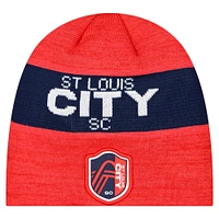 Men's New Era Red St. Louis City SC 2025 Kickoff Beanie