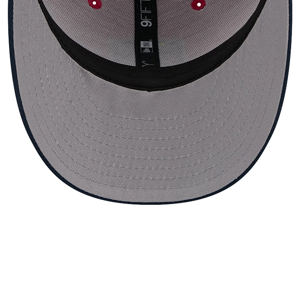 Casquette Snapback 9FIFTY Snapback Low Profile St. Louis City SC Throwback Trucker New Era rouge pour hommes