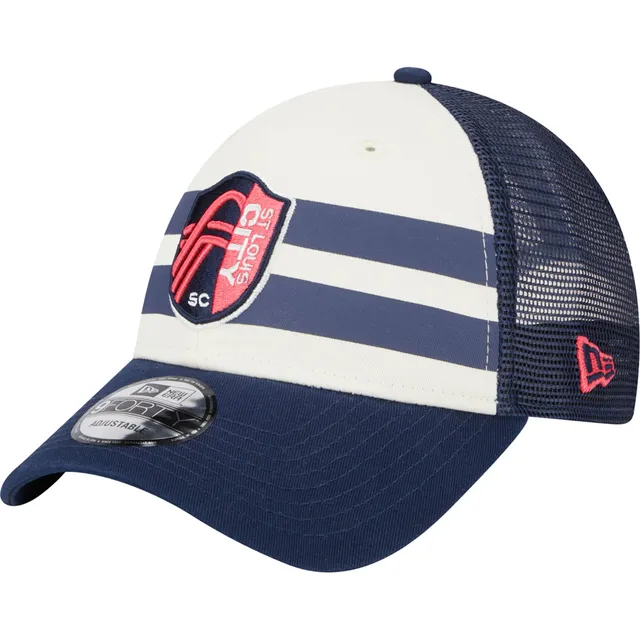 New Era St Louis City SC Mens Blue St. Louis City SC 39THIRTY Flex Hat