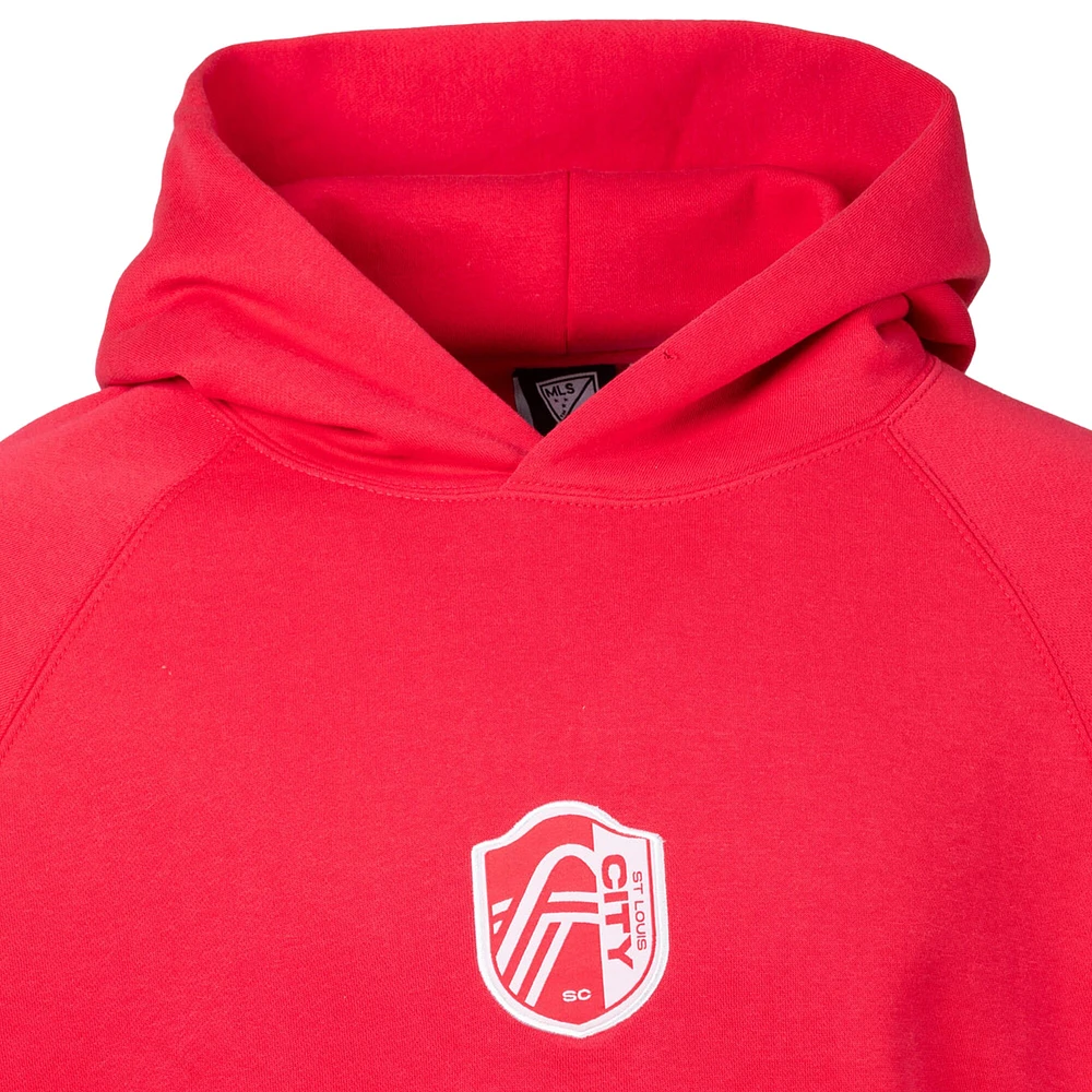 Men's  Red St. Louis City SC Hometown Oversized Pullover Hoodie