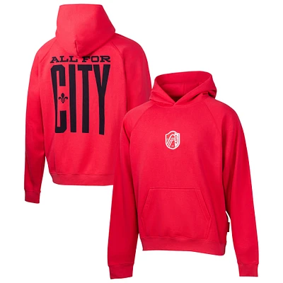 Men's  Red St. Louis City SC Hometown Oversized Pullover Hoodie