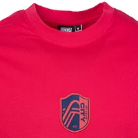 Men's Sport Design Sweden  Red St. Louis City SC Soul Oversized T-Shirt