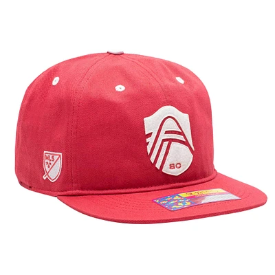 Men's St. Louis City SC Red Bankroll Snapback Hat