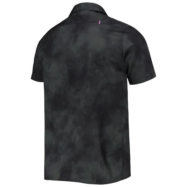 V118087 STLOUISCSC NOIR WCV S22 BOUTON NUAGE ABSTRAIT POUR HOMMES SHRMENSSB