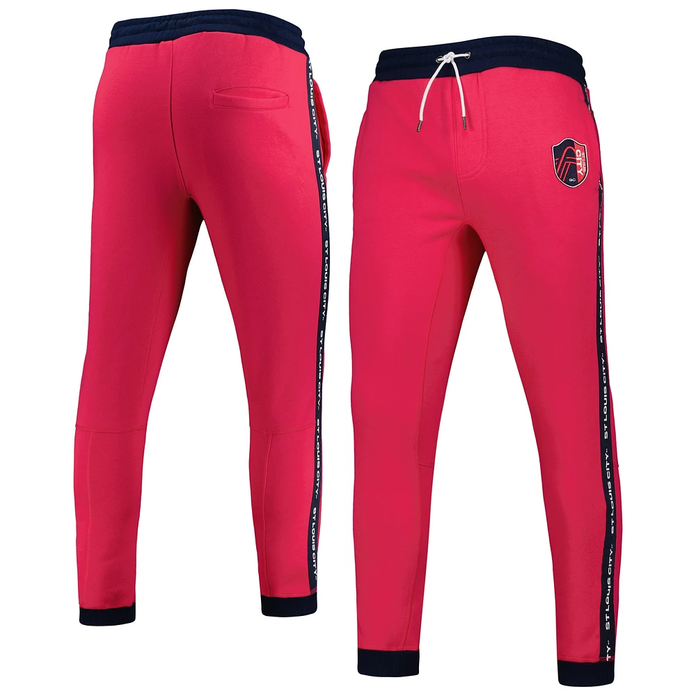 Pantalon de jogging rouge St. Louis City SC The Wild Collective pour hommes