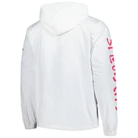 Men's White St. Louis City SC Graffiti Hoodie Full-Zip Windbreaker