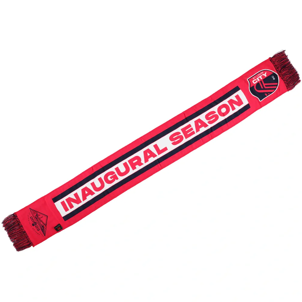 Ruffneck Scarves St. Louis City Sc Spirit Of The City Scarf in Red