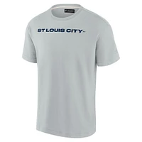 Unisex Fanatics Gray St. Louis City SC Elements Super Soft Short Sleeve T-Shirt