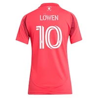 Women's adidas Eduard Löwen Red St. Louis CITY SC 2025 Forever Replica Player Jersey