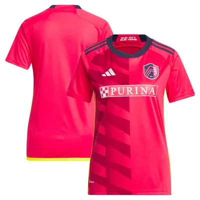 St. Louis CITY SC adidas Women's 2023 Kit Replica Jersey - Red