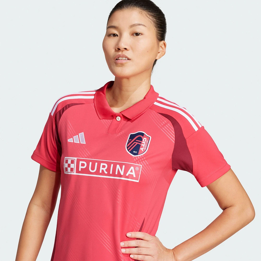 Women's adidas  Red St. Louis CITY SC 2025 Forever Replica Jersey