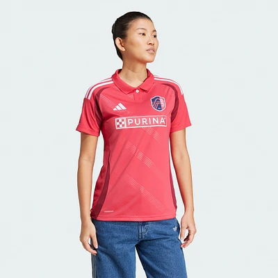 Women's adidas  Red St. Louis CITY SC 2025 Forever Replica Jersey