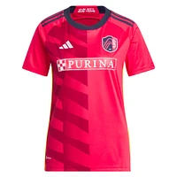 Women's adidas Tim Parker Red St. Louis CITY SC 2023 Kit Replica Jersey