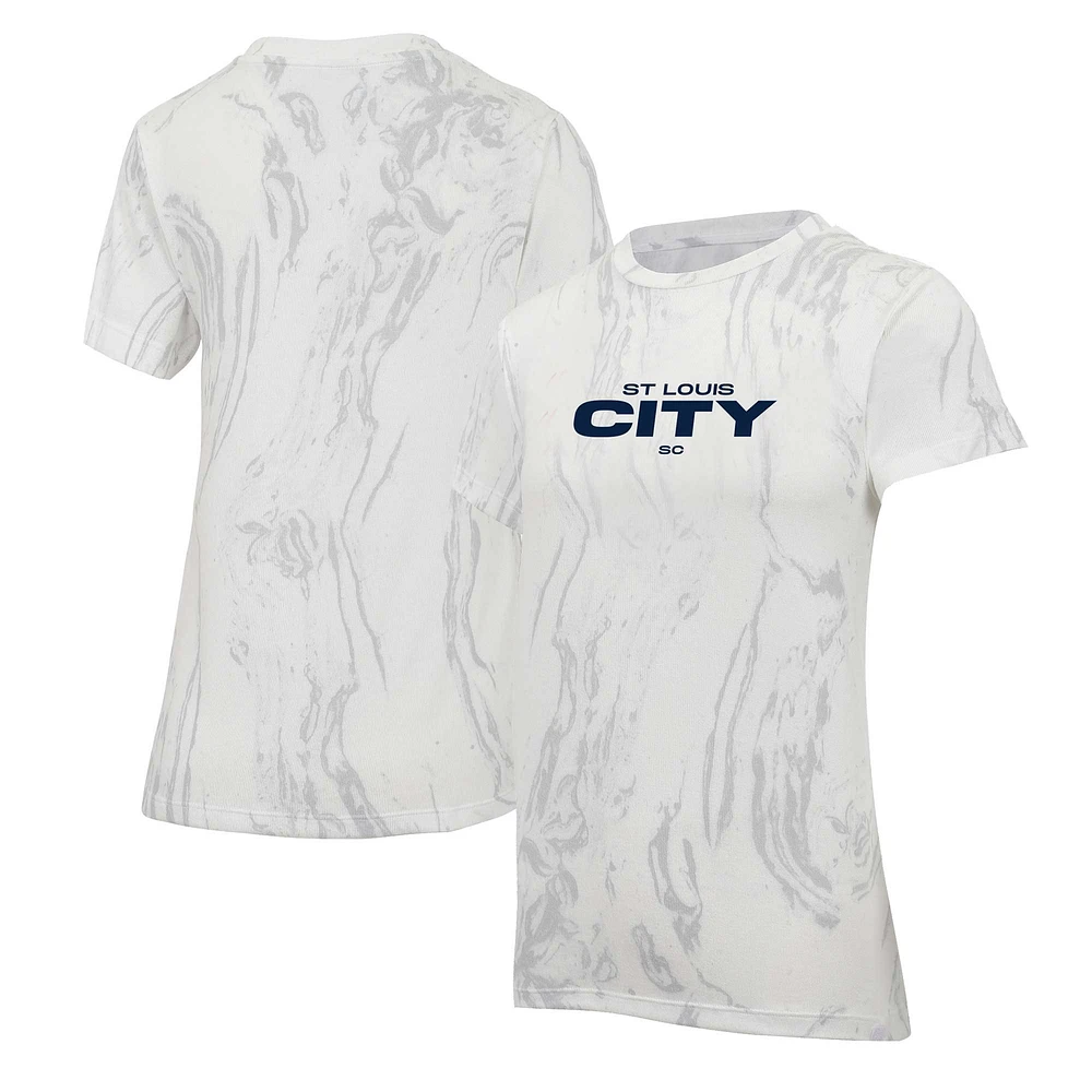 Women's Concepts Sport Cream St. Louis City SC Quartz T-Shirt