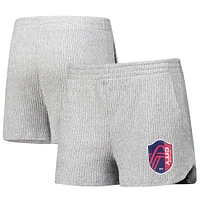 Women's Concepts Sport Gray St. Louis City SC Juniper Shorts