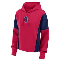 Women's Fanatics Red St. Louis City SC Oversized Legacy Goalkeeper Pullover Hoodie