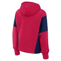 Women's Fanatics Red St. Louis City SC Oversized Legacy Goalkeeper Pullover Hoodie