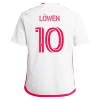 Youth adidas Eduard Löwen White St. Louis City SC 2024 The Confluence Kit Replica Player Jersey