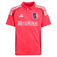 Maillot de joueur réplique rouge adidas Marcel Hartel pour jeunes St. Louis CITY SC 2025 Forever Red