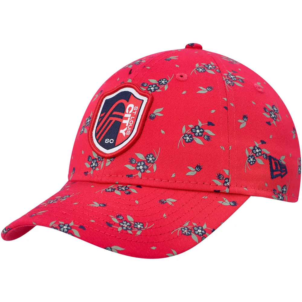 St. Louis City SC New Era Youth Bloom 9TWENTY Adjustable Hat - Red