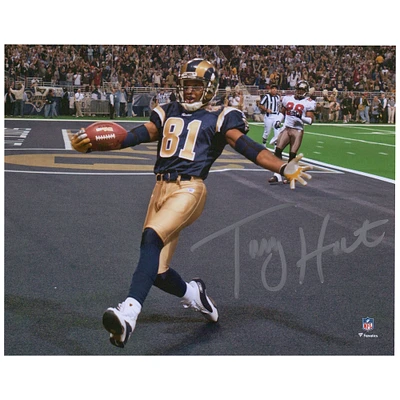 Torry Holt St. Louis Rams Autographed 8" x 10" Touchdown Catch Photograph