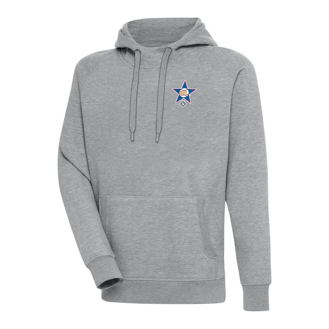 Dallas Cowboys Antigua Women's Metallic Logo Victory Full-Zip