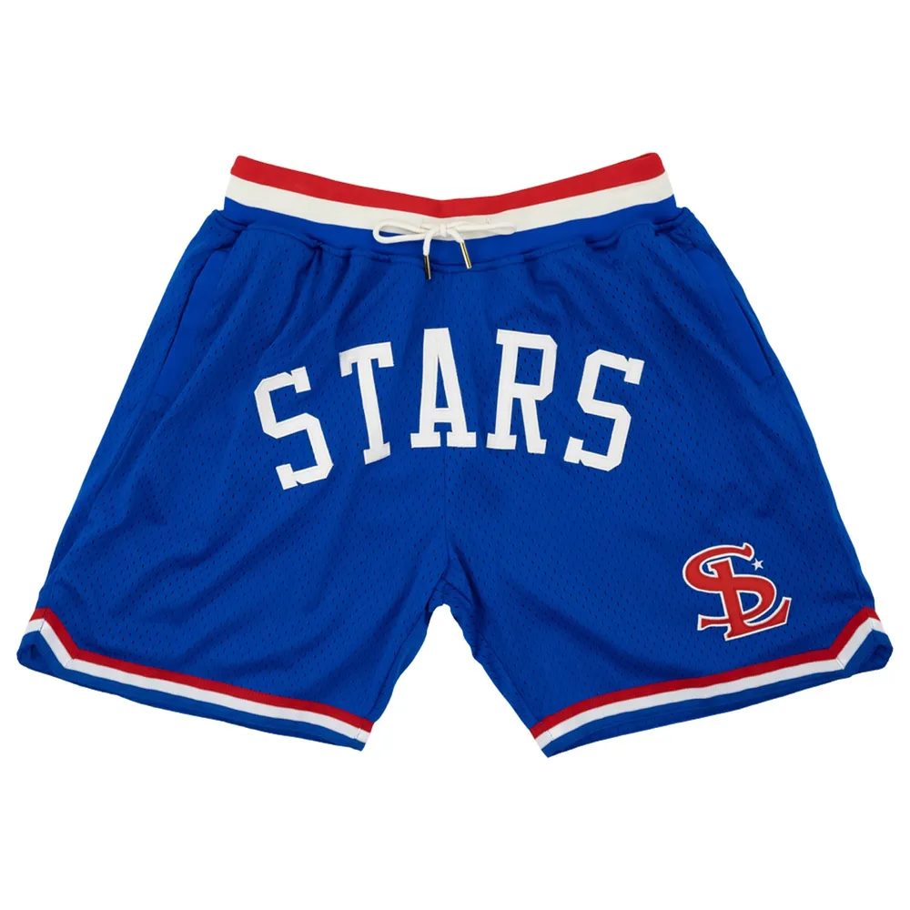 Men's Rings & Crwns Royal St. Louis Stars Replica Mesh Shorts