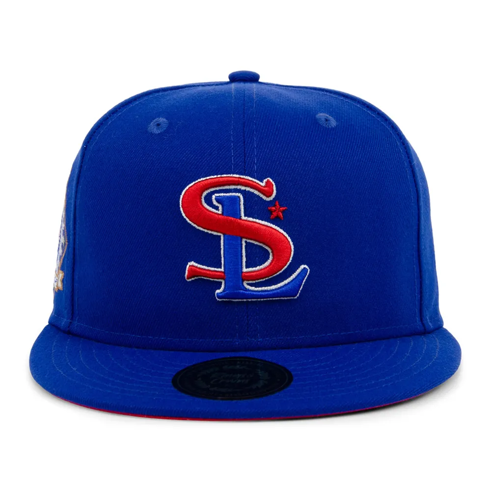 Men's St. Louis Stars Rings & Crwns Royal Snapback Hat