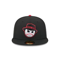 Casquette ajustée 59FIFTY noire New Era pour homme