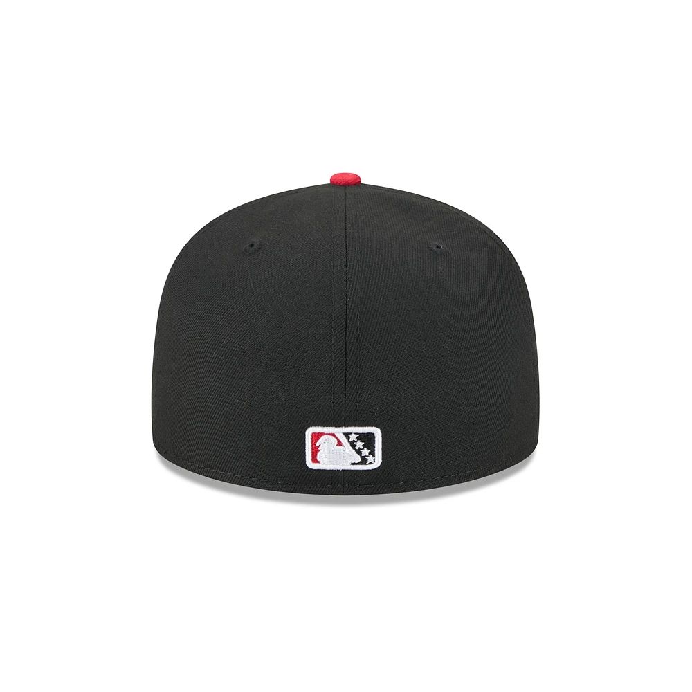 Casquette ajustée 59FIFTY noire New Era pour homme
