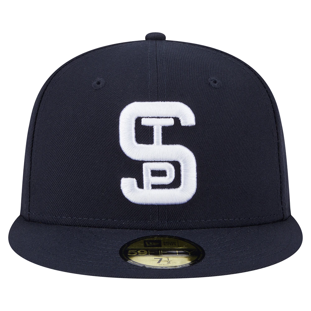 Men's New Era  Navy St. Paul Saints Authentic Collection 59FIFTY Fitted Hat
