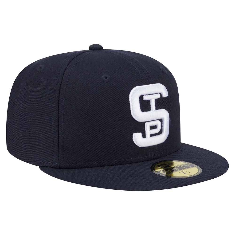 Men's New Era  Navy St. Paul Saints Authentic Collection 59FIFTY Fitted Hat