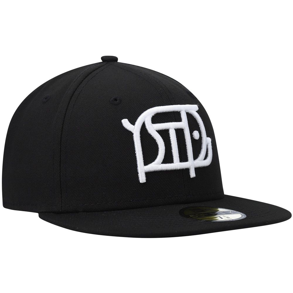 Men's New Era Black St. Paul Saints Authentic Collection Team Alternate 59FIFTY Fitted Hat