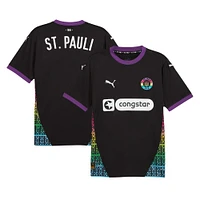 Maillot réplique Puma noir St. Pauli 2024/25 pour homme