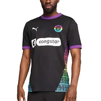 Maillot réplique Puma noir St. Pauli 2024/25 pour homme