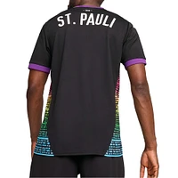 Maillot réplique Puma noir St. Pauli 2024/25 pour homme