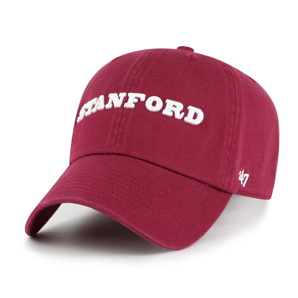 Men's '47 Cardinal Stanford Cardinal Vault Clean Up Adjustable Hat