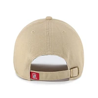 Men's '47 Khaki Stanford Cardinal Clean Up Adjustable Hat